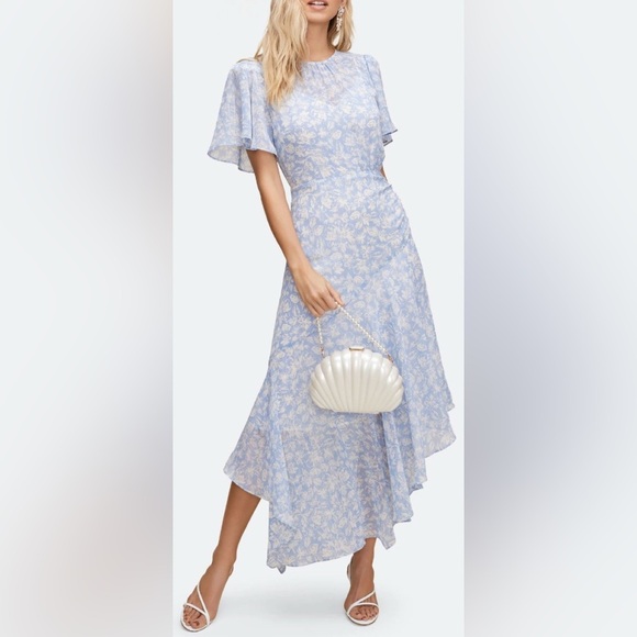 Astr The Label Assymetrical Dress size L NWOT - Picture 1 of 4